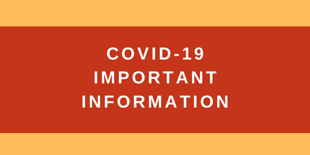 Important Covid-19 Information