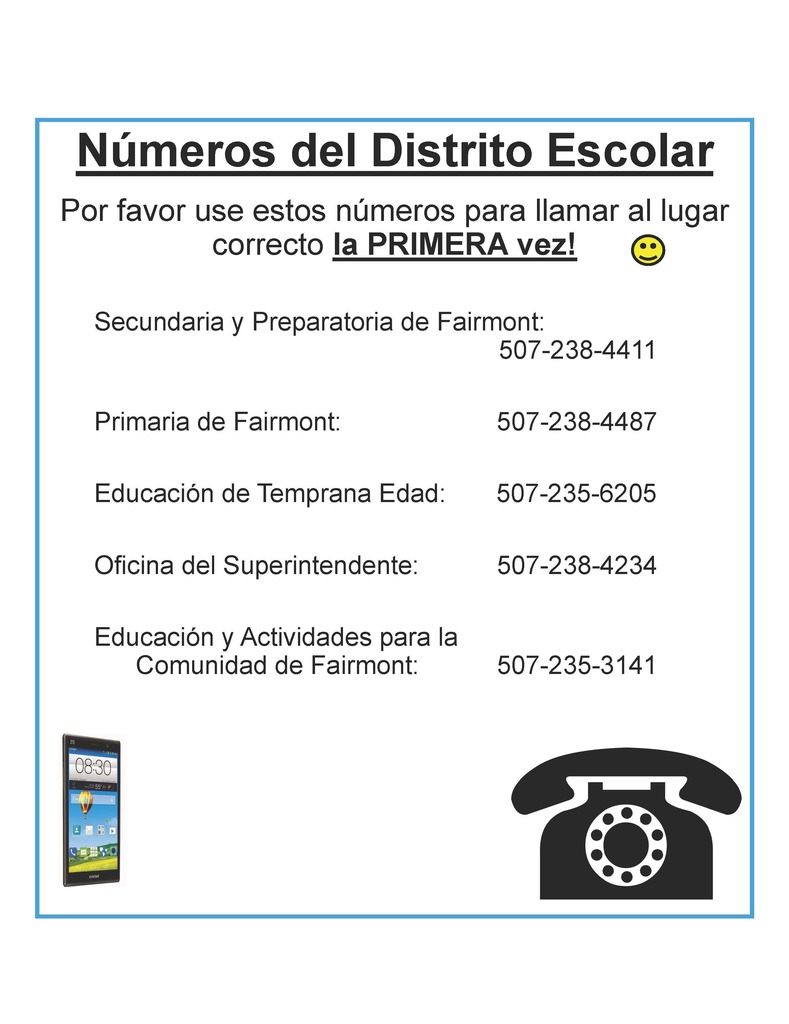 Phone Directory - Spanish